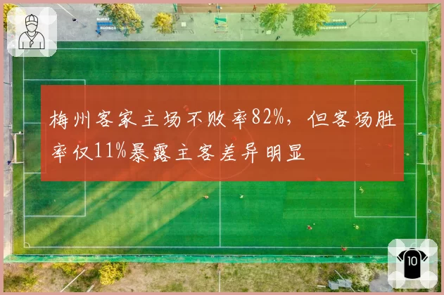 梅州客家主场不败率82%,但客场胜率仅11%暴露主客差异明显